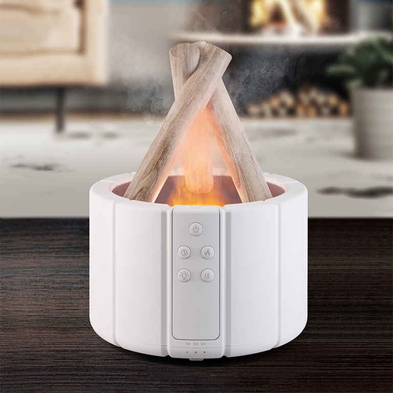 Experience the Warmth of a Bonfire with Our Ultrasonic Flame Aroma Diffuser