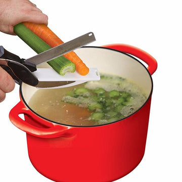 2 in 1 Kitchen Knife & Cutting Board