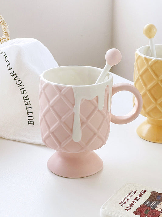 Savor Style in Every Sip with Our Ice Cream Design Coffee Mug - Your Perfect Daily Companion