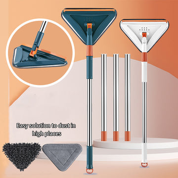 Versatile Large Triangle Mop: Ideal for Floors, Glass, Walls, and More!