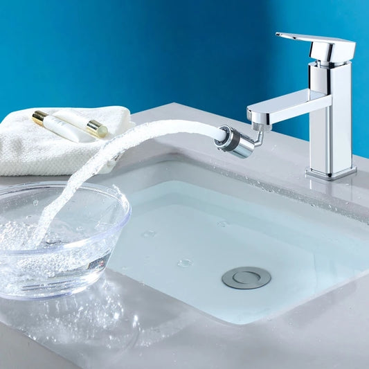 720 Degree Rotating Universal Faucet Aerator with Splash Filter and Water-Saving Spray Head