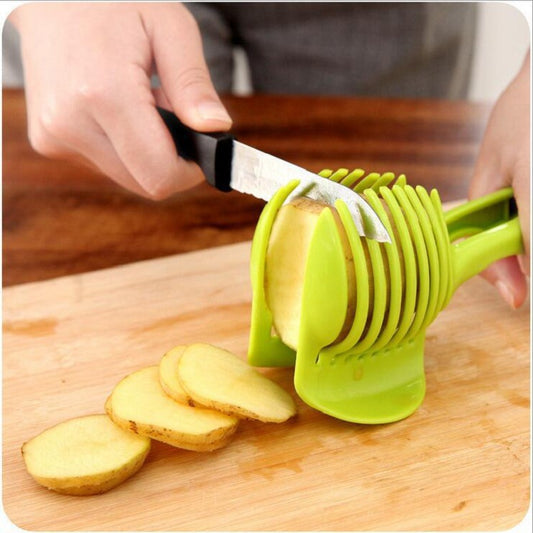 Tomato and Lemon Slicer Clip: A Multifunctional Cutter for Effortless Kitchen Prep