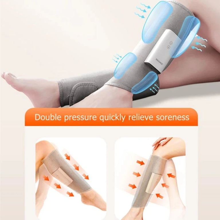 Say Goodbye to Leg Pain with Our 360° Heated Air Compression Leg Massager