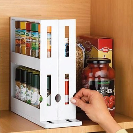Multi-Function Kitchen Spice Organizer Rack - Get Organized!
