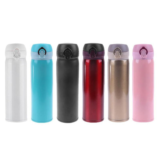 450ml Stainless Steel Travel Thermos - Double Wall Insulated Mug