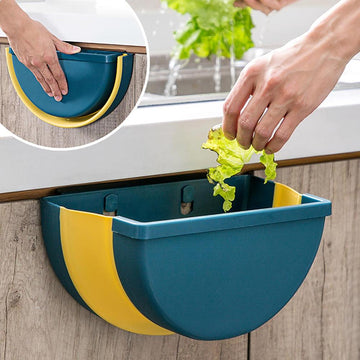 Upgrade Your Kitchen with our Space-Saving Folding Waste Bin
