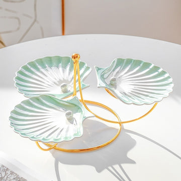 Dazzle Your Guests: Elegant Shell Dessert Table Rack