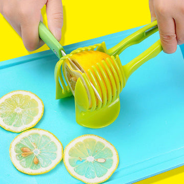 Tomato and Lemon Slicer Clip: A Multifunctional Cutter for Effortless Kitchen Prep