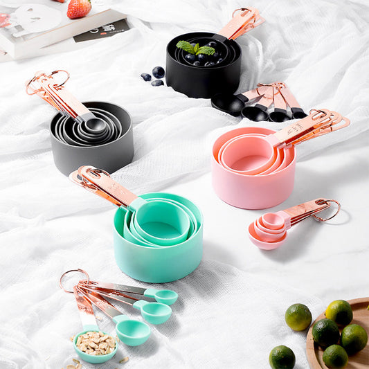 8-Piece Stainless Steel Measuring Set: Precision and Ease for Every Bake