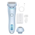 2 in 1 Electric Hair Remover for Women Epilator Bikini Trimmer Face Shavers Hair Razors for Underarms Legs Ladies Body Trimmer